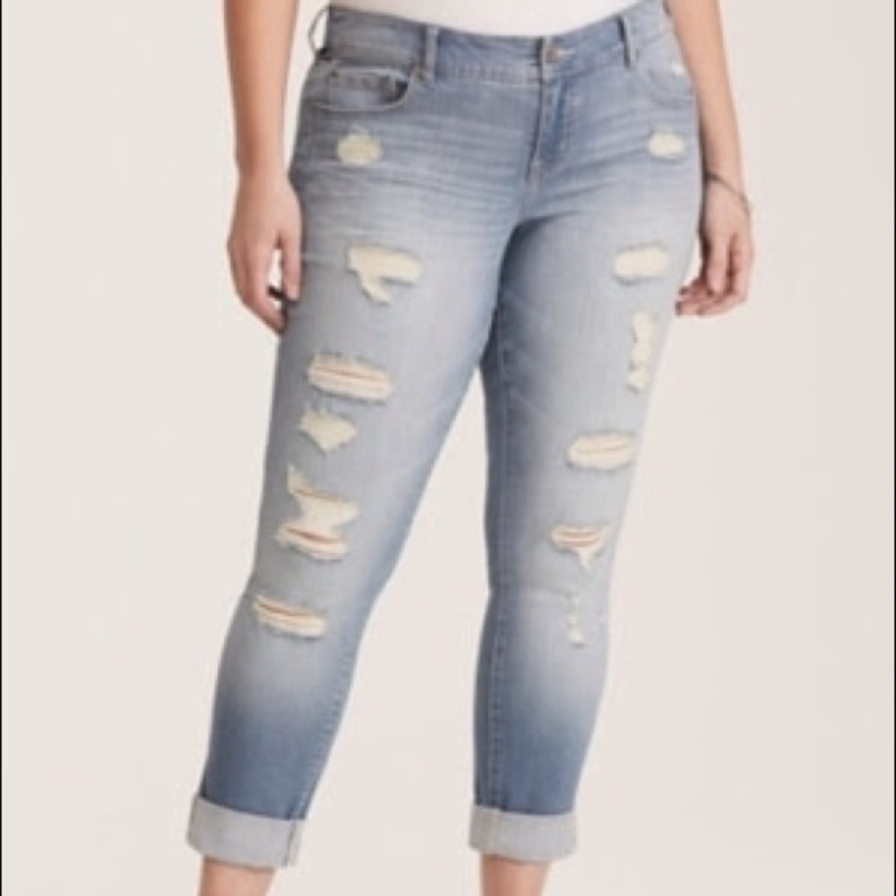 Torrid Premium Stretch Boyfriend Jeans